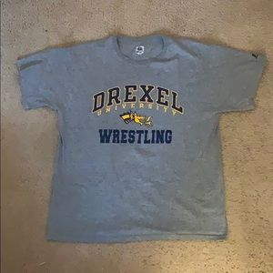 Drexel wrestling tee